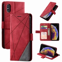 stand business phone holster for case redmi 7a 8a 9a 9c note 7 8 9 k20 k30 pro mi poco x3 nfc 10x 10t lite pro wallet cover d21g