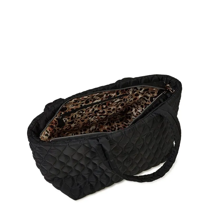 Women's Tara Nylon Tote Bag Black