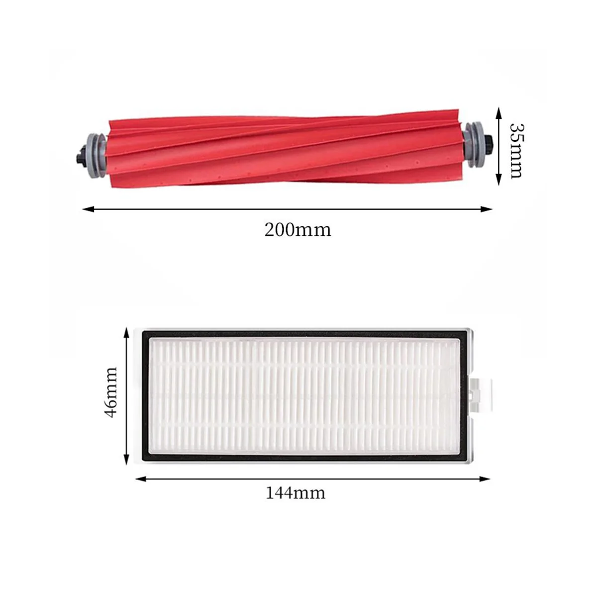 

Vacuum Cleaner Parts for Xiaomi Roborock Q7 Q7+ Q7 Max Q7 Max+ Q7 Plus Q7 Max Plus T8 Main Side Brush Hepa Filter Mop