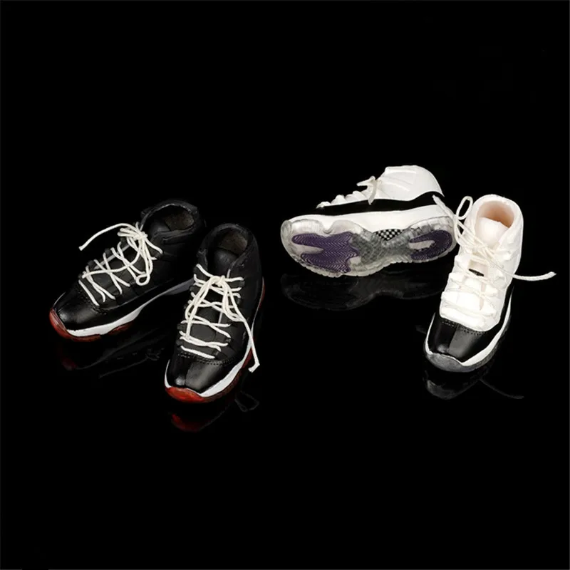 

Fire Girl Toys 1/6 FG064 Male Figure Accessory Hollow Lace-up Basketball Sneakers Sport Shoes for 12'' Action Figure