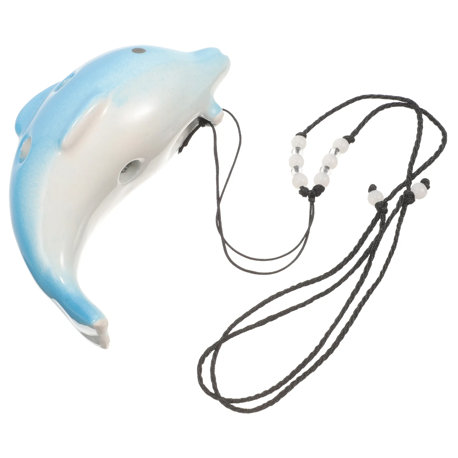 

Ocarina 6 Holes Beginner Music Instrument Dolphin Portable Children Kids Travel
