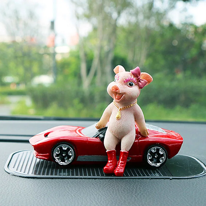 

Creative Inspirational Pig Moving Bricks Pig Pinbo Crafts Small Ornaments Gifts Home Desktop Ornaments Car Accessories Wholesale