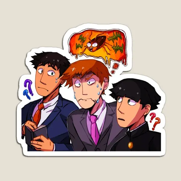 

Reigen Hates тараканы Fr Магнитный красочный декор для холодильника детский держатель Магнитные наклейки забавные