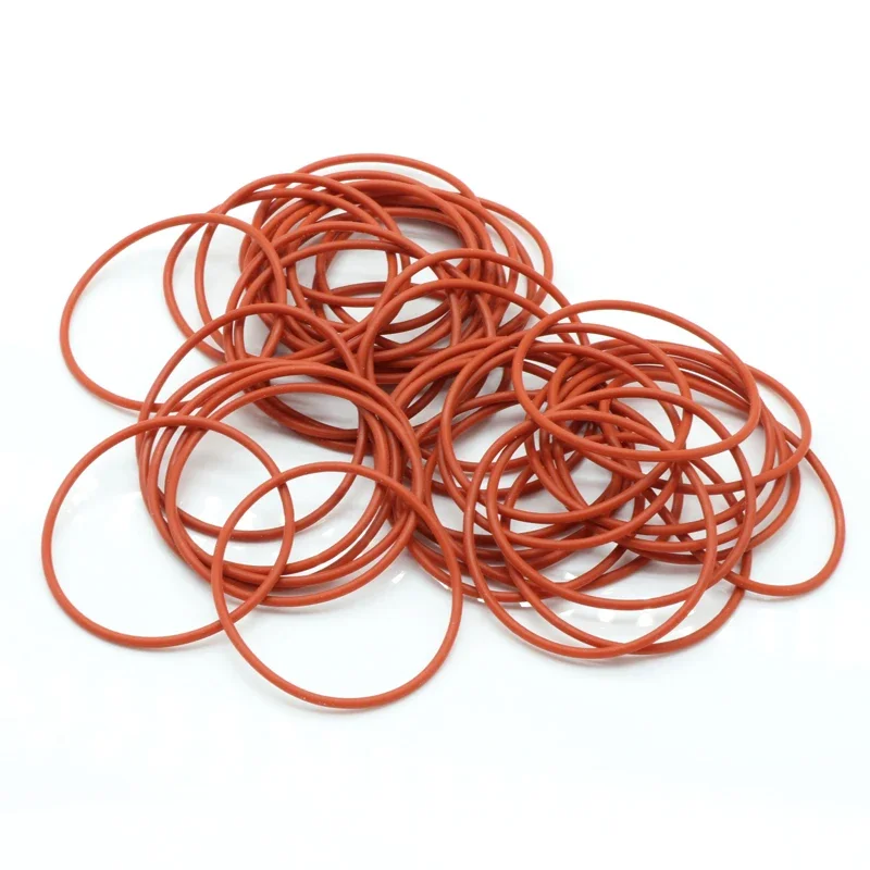 50/100 шт. пищевое уплотнительное кольцо VMQ CS 1 мм наружный диаметр 3 ~ 50