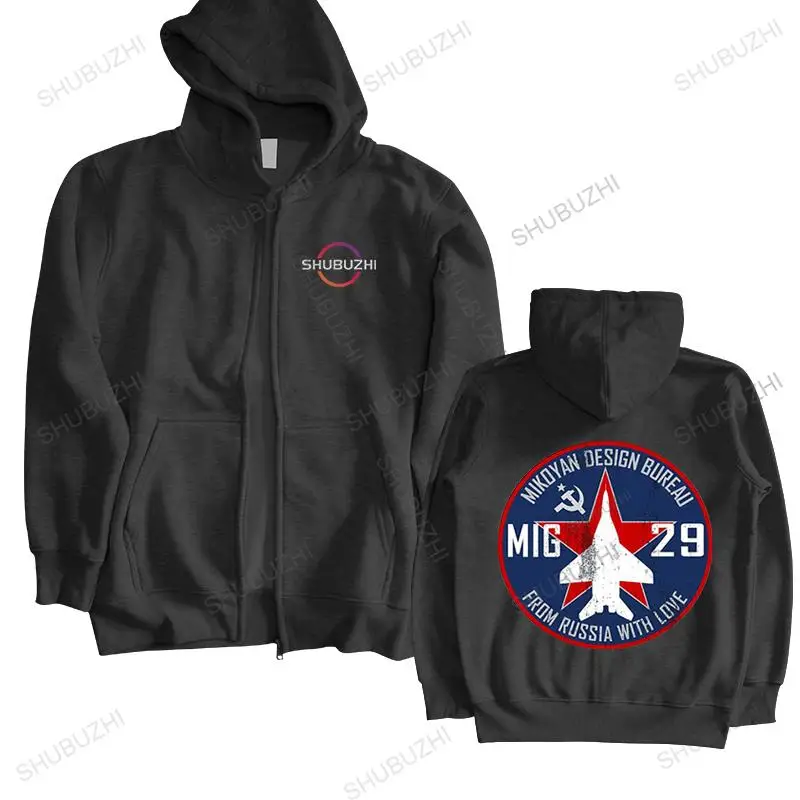 man high quality brand hoody pullover cotton New Cheap Sale Cotton Air Force Fighter Jet hoodie - Mig 29 Graphic sweatshirt