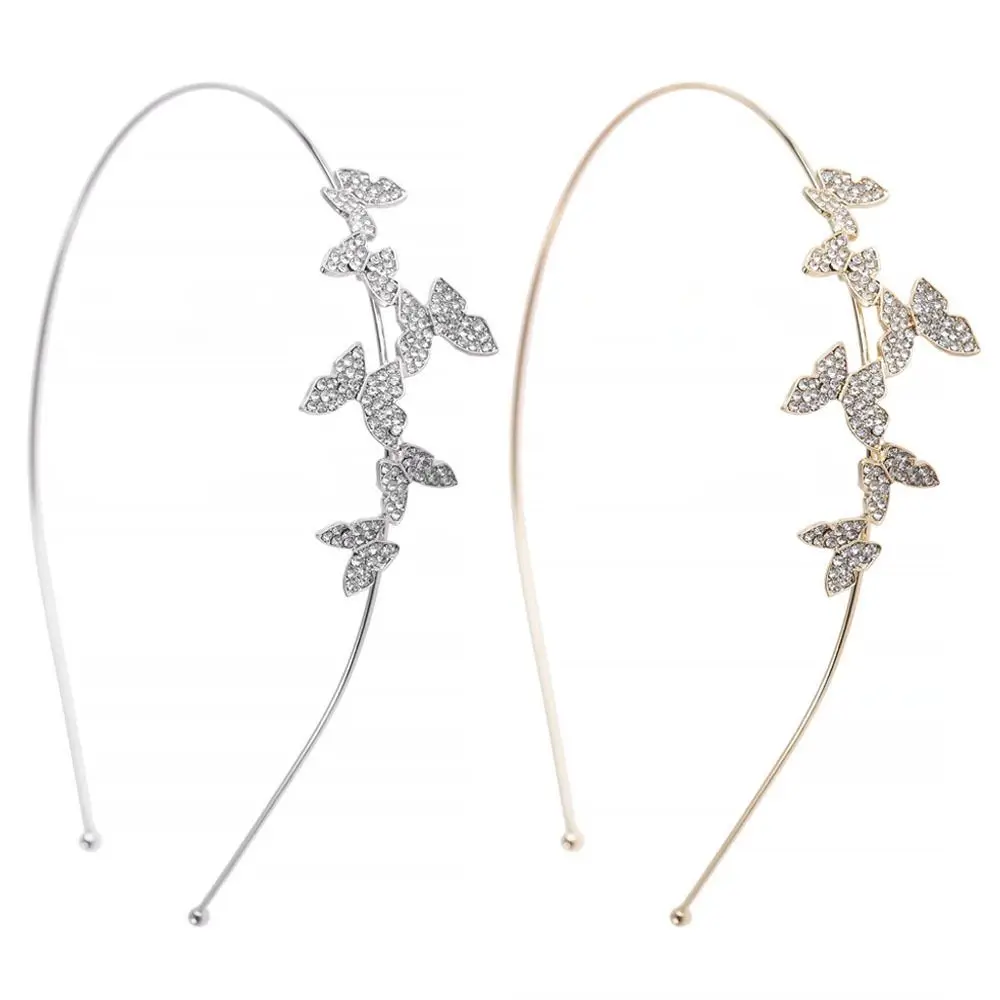 

Tiara Wedding Jewelry Headwear Rhinestone Hair Hoop Hair Comb Bridal Hair Accessories Bridal Crystal Hair Ornaments