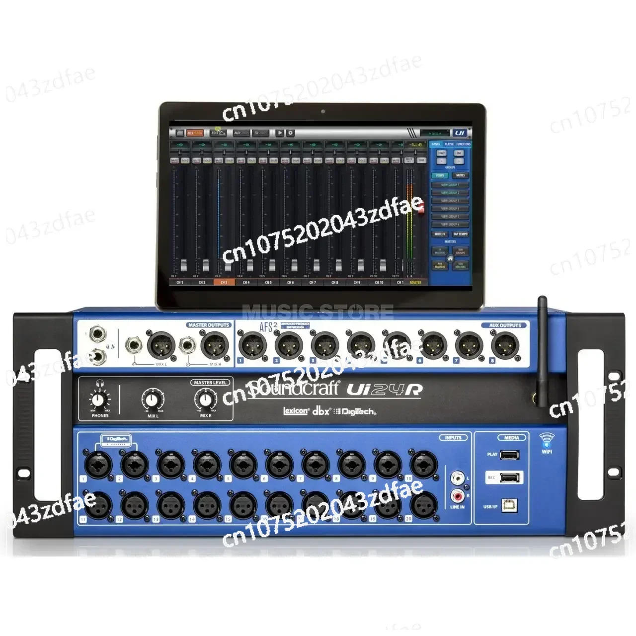 ЛЕТНЯЯ СКИДКА НА ВЫСОКОКАЧЕСТВУ Soundcraft Ui24R + Lenovo Tab M10