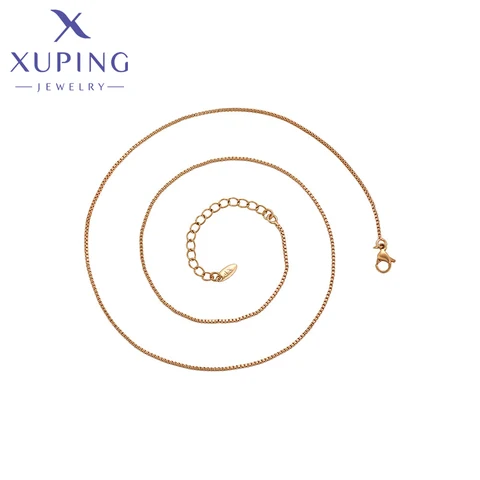 Xuping модные ювелирные изделия, 45 см, женская и Мужская цепочка с подвеской, Φ X000716721