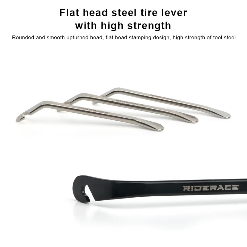 RIDERACE 3 шт. велосипедный инструмент для ремонта шин из углеродистой стали