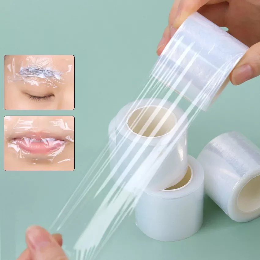 

1 Roll 40MM*200M Tattoo Clear Wrap Cover Preservative Film Tattoo Film Permanent Makeup Tattoo Eyebrow Supplies