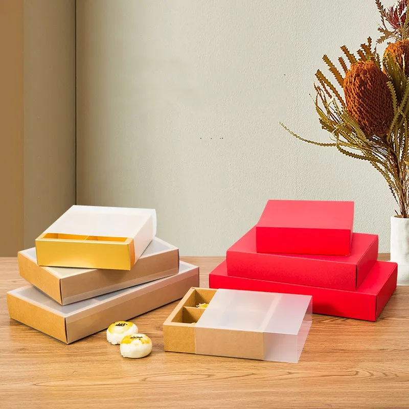 

Коробка для конфет и кексов с 4/6/8 отверстиями, упаковка для шоколада, Подарочная коробка, коробка для сувениров, выдвижная упаковочная коробка для рукоделия, суфле