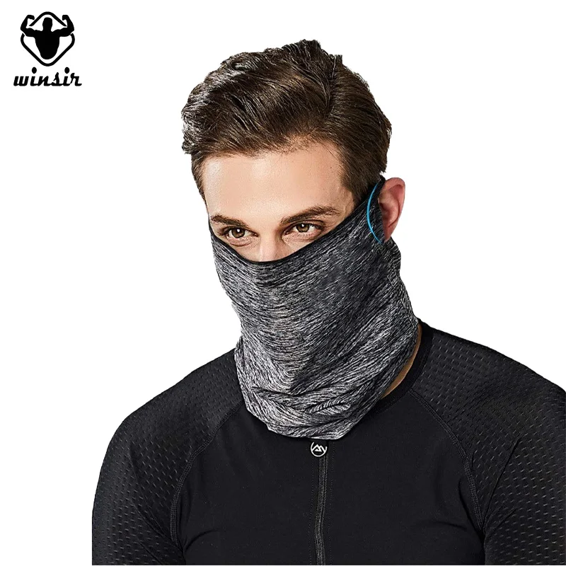 

Cooling Tube Neck Gaiter Bandana Balaclava For Men Women Anti UV Protection Ski Mask With Ear Loops