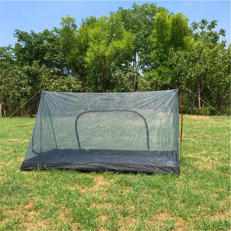 

Outdoor Travel Tent None-pole A-shaped Camping Mosquito Net Tent Ultra Light Quantitative Outdoor Equipment Camping Supplies