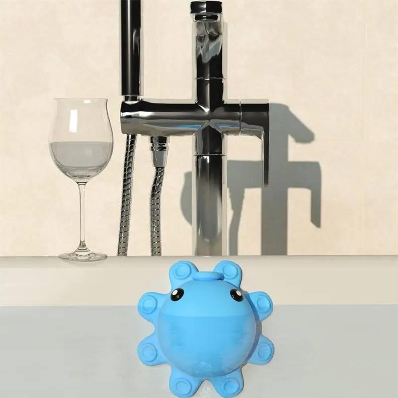 

Silicone Anti-Clogging Bathroom Sink Drains Bathtub Plugs Strainers Hair Filter Bath Stopper Floor Drain Kitchen Accessories