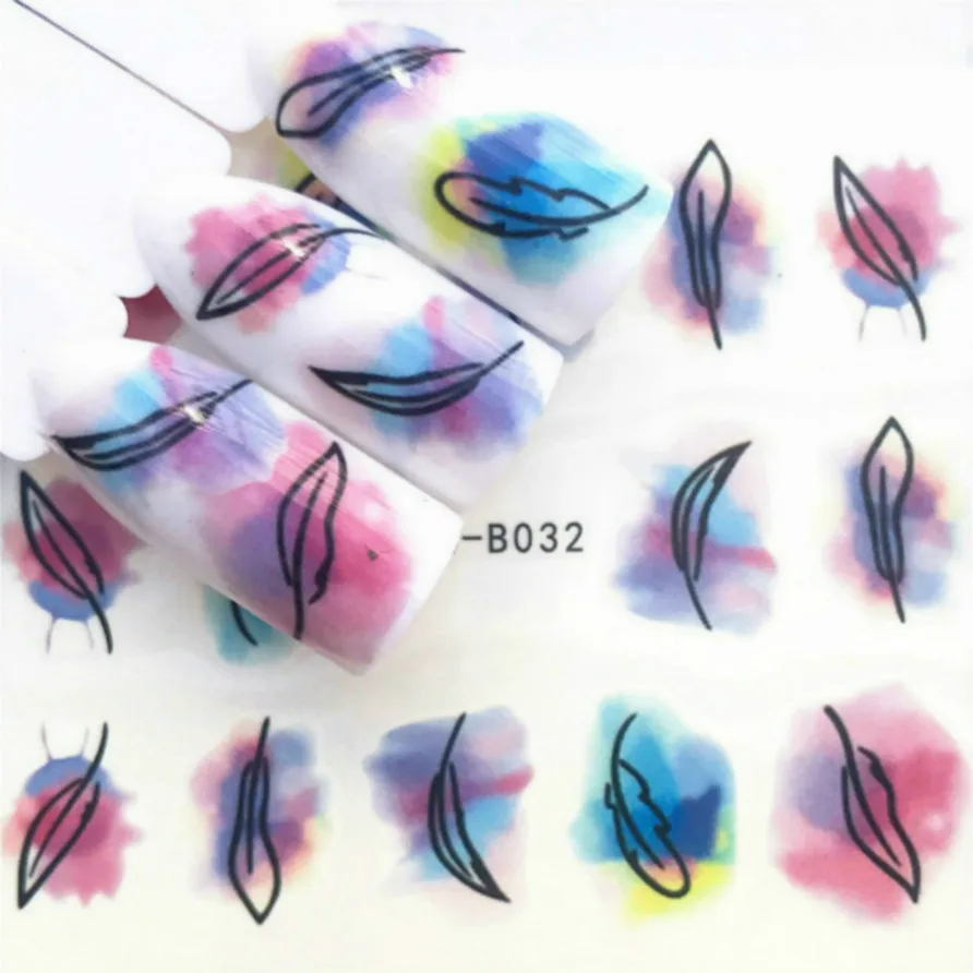 

LOLEDE Colorful Feathers Color Sequins Nail Art Glitter Flakes Gel Polish Star HeFlower Paillette Decor Tools Accessories 1013