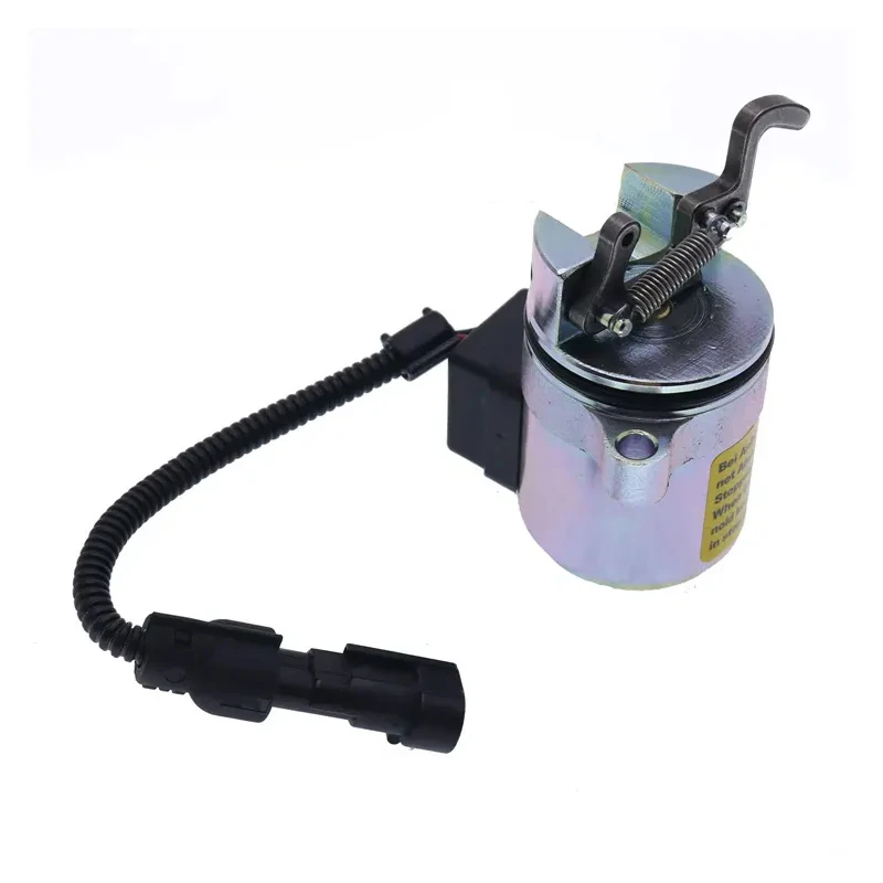 

2904956 Fuel Shut Off Solenoid 12V Compatible with Volvo Loader L35 L35B ZL30 L20B L30B L32 L32B ZL30B ZL402C ZL502C