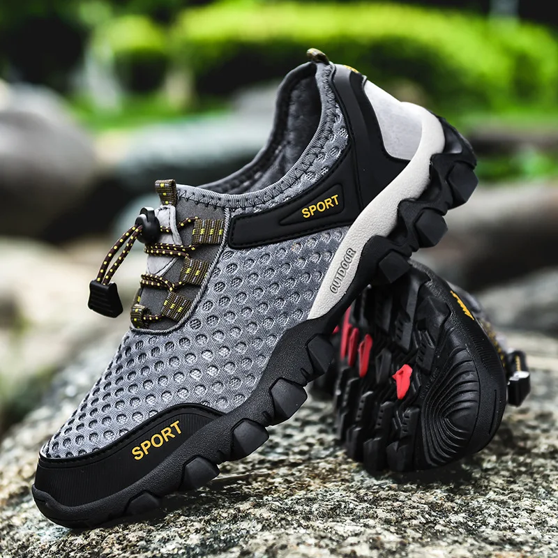 

Men's Outdoor Portable Breathable Wading Shoes Creek Hiking Shoes Men's Sports Shoes Water Shoes Quick-drying Sports Shoes
