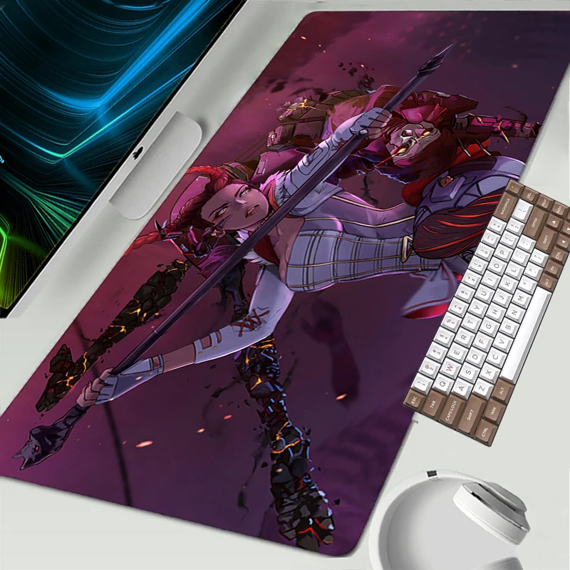 

Коврик для клавиатуры для компьютерной мыши, игровой коврик для мыши Apex Legends, аксессуары для компьютерного стола, Противоскользящий коврик ...