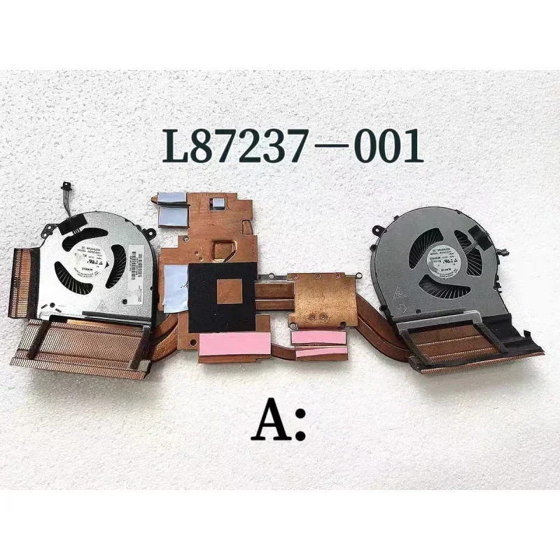 Новый оригинальный охлаждающий вентилятор для радиатора HP 15-DH CPU GPU TPN-C143 L64443-001