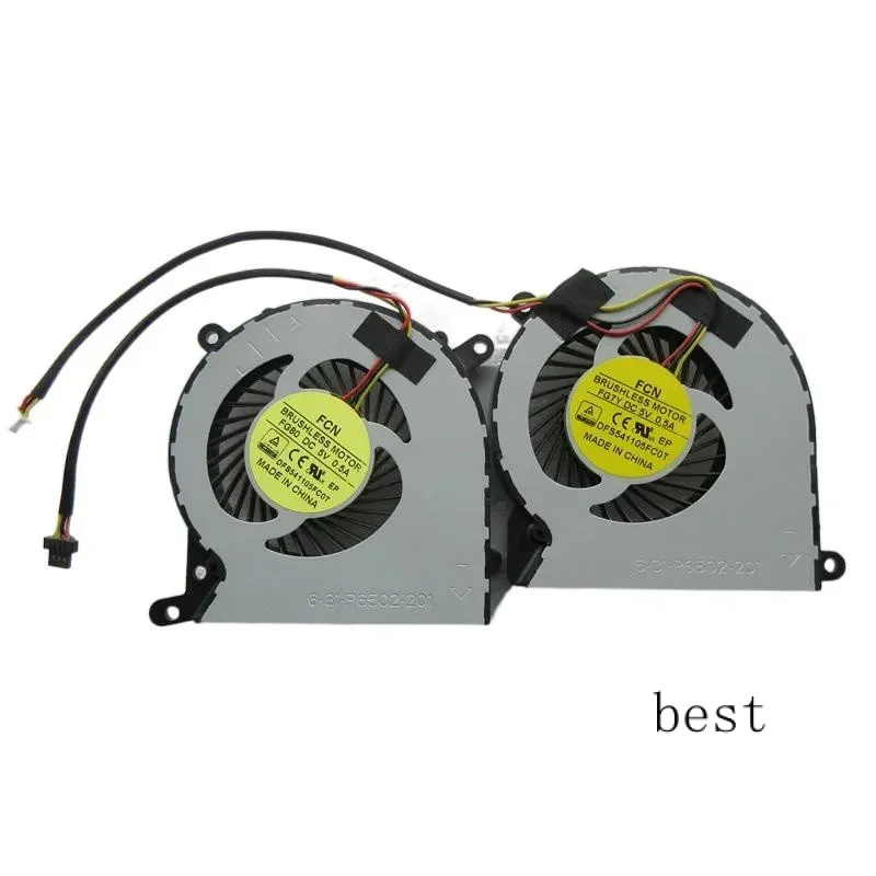 Новый оригинальный охлаждающий вентилятор для ноутбука с графическим