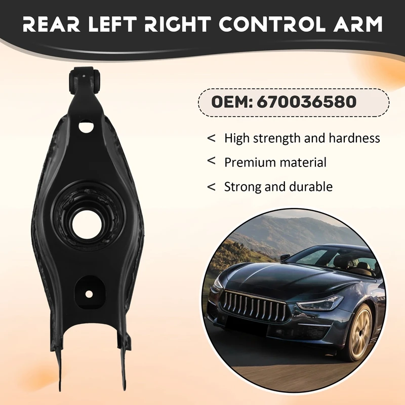 Задняя левая и правая стойка рычага управления Wishbone 670036580 Для Maserati Ghibli 2014-2020