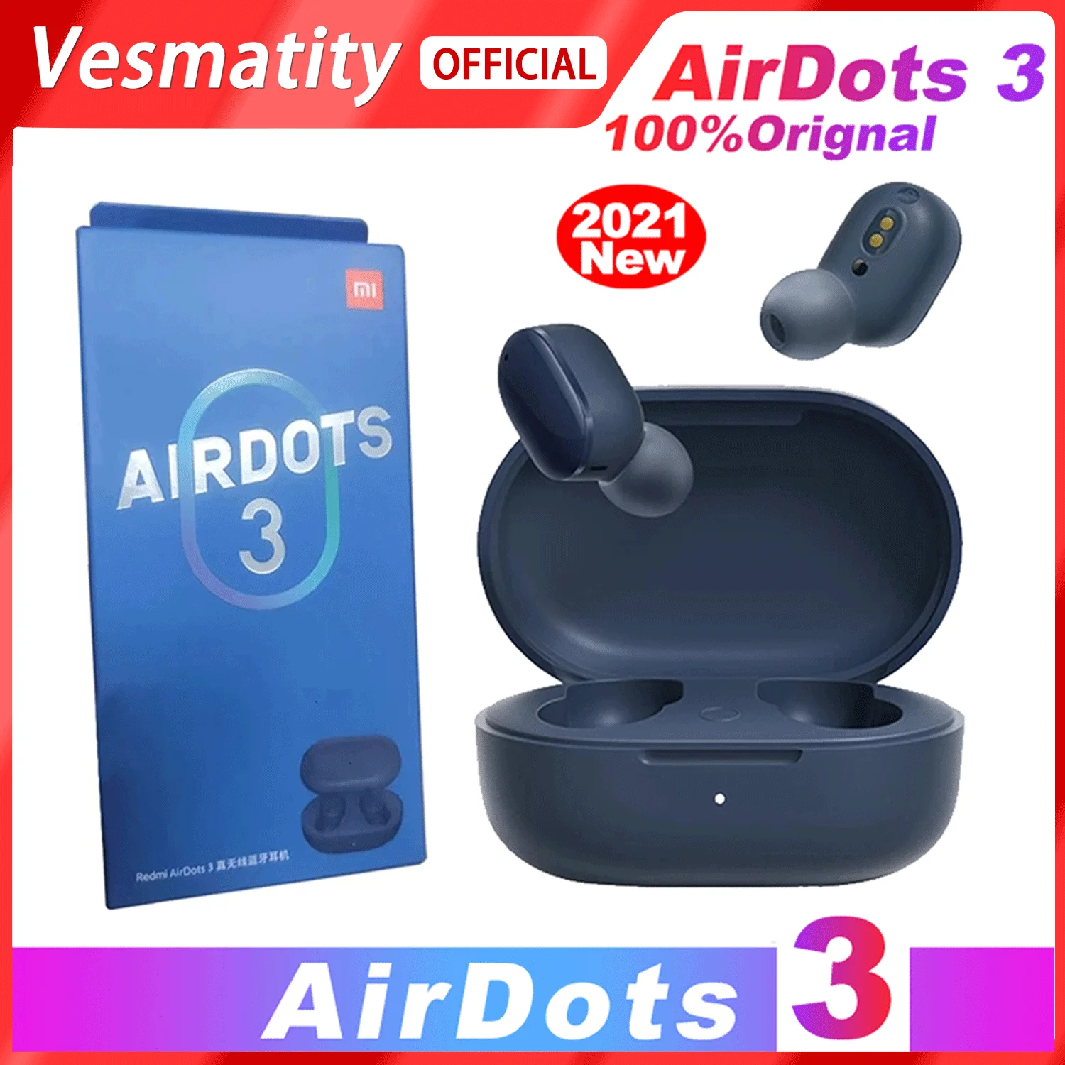 AirDots 3 Wireless Bluetooth Earphones 