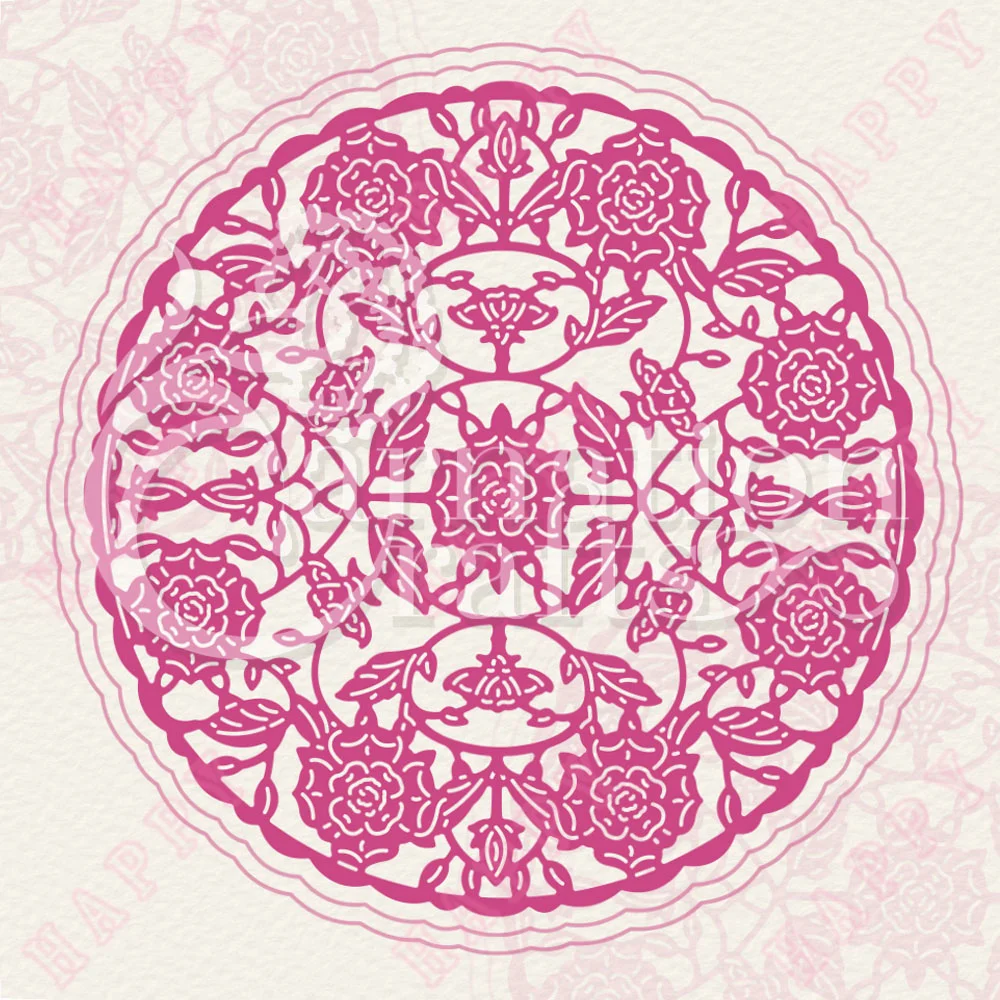 

New Metal Cutting Dies Circle Threadwork Die Set Diy Scrapbooking Paper Diary Decoration Manual Embossing Greeting Crad Handmade