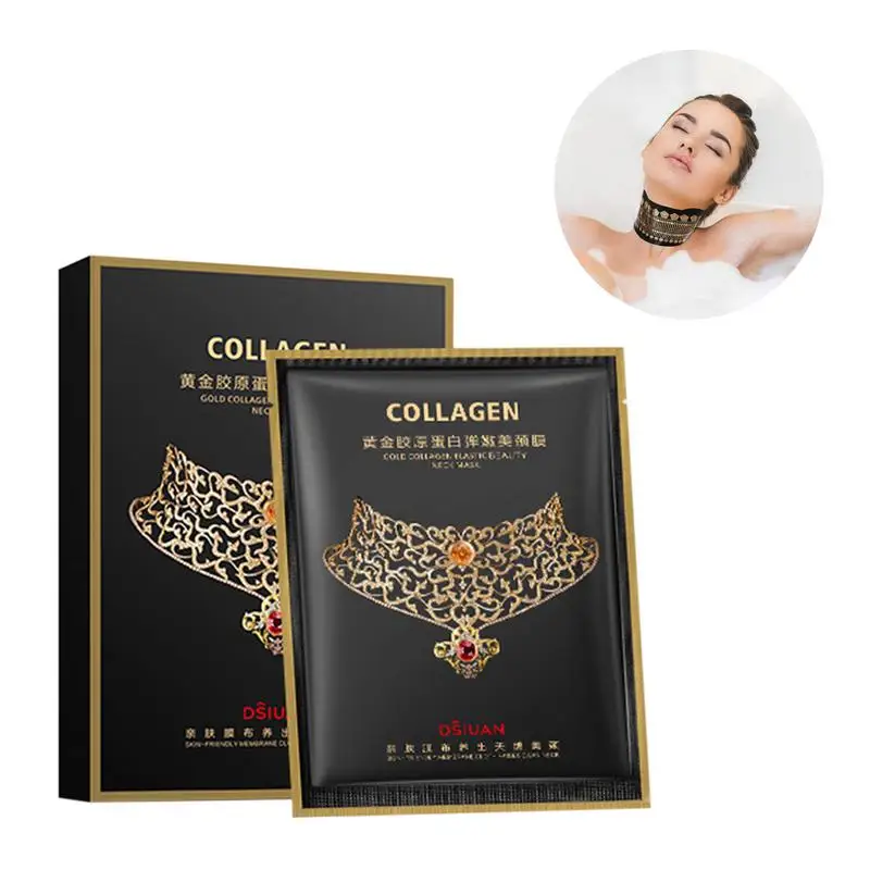

5pcs Neck Wrinkle Patch Lifting Tightening Fine Lines Remove Pads Smoothing Moisturizing Anti Wrinkle Skin Neck Care