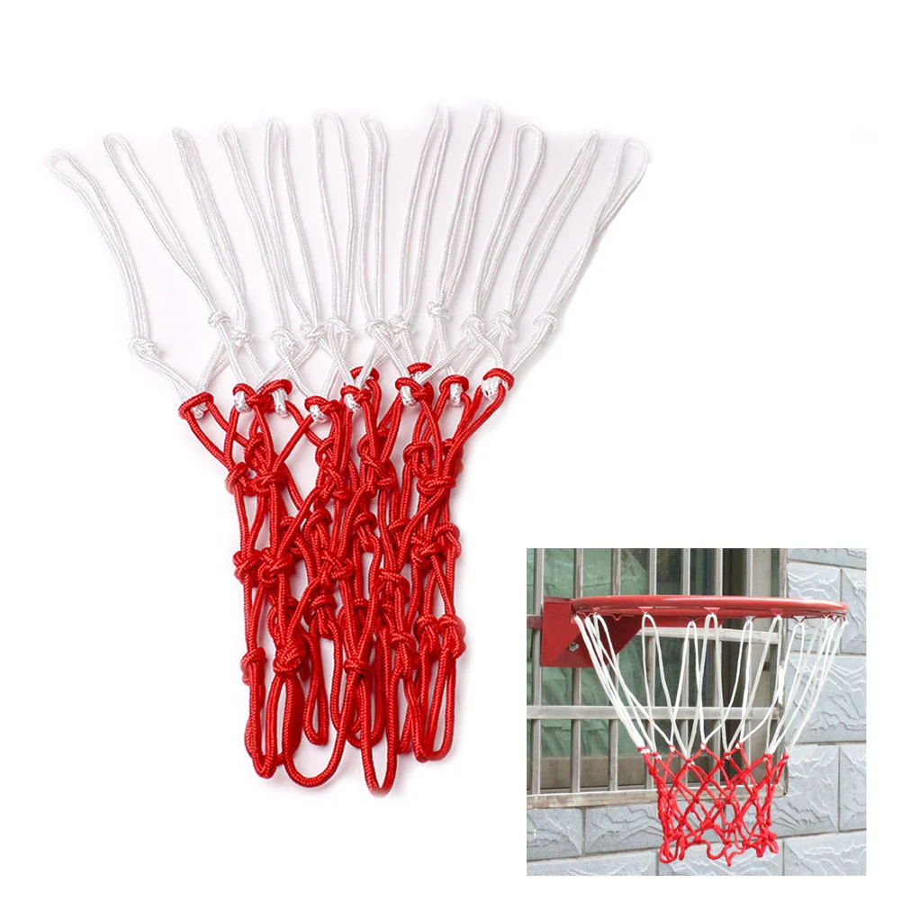 

Basketball Net Pool Goal Nylon Braided Indoor Hoop Chain Portable Beach Rim