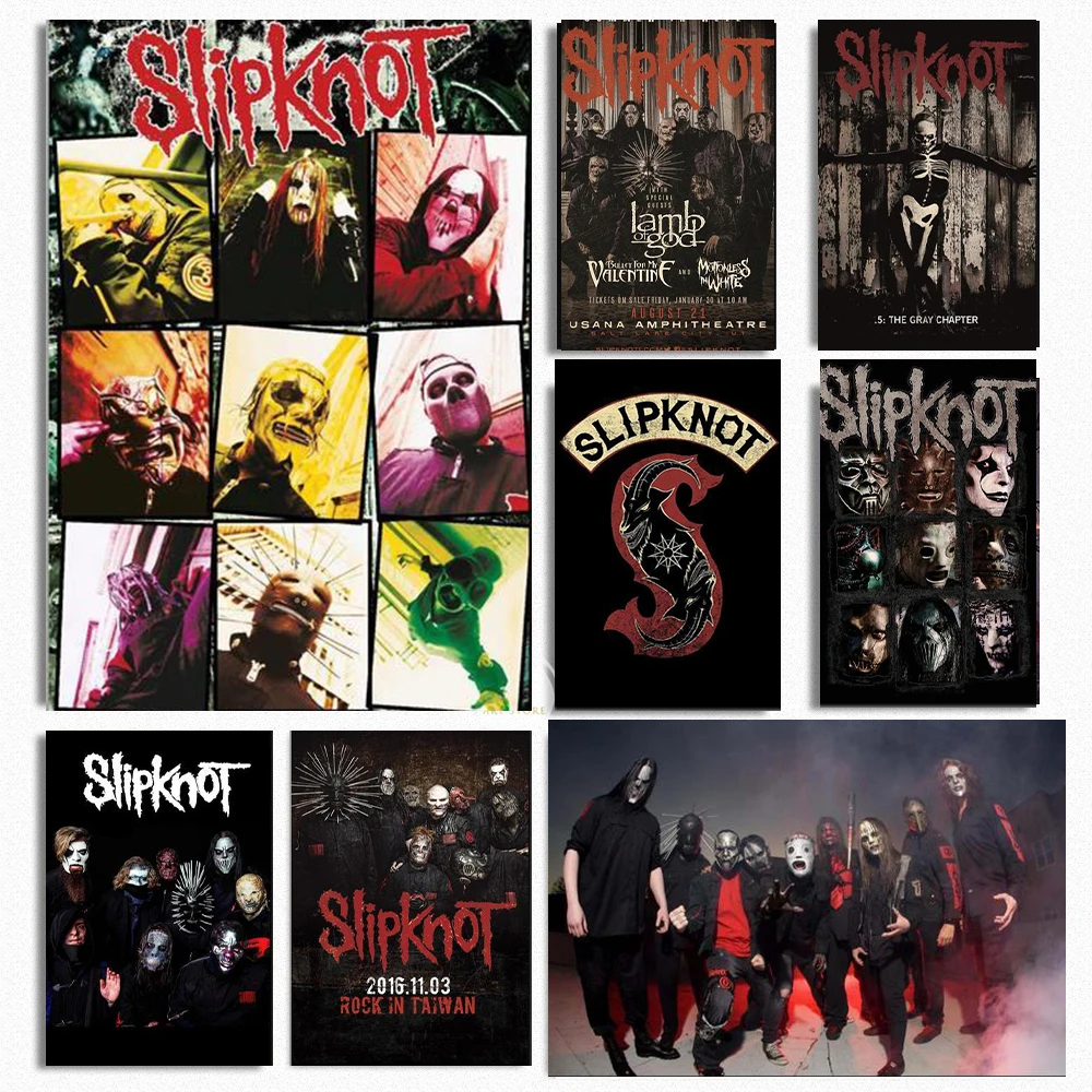 

Американская хеви-метал группа Slipknot алмазная живопись, оригинальная классическая музыка 5D, DIY искусство, новые наборы для вышивки крестиком...