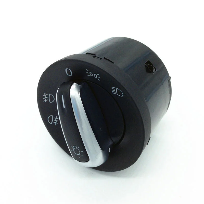 

1 Piece New Front&Rear Chrome Headlight Contorl Switch Fit For MK5 R32 MK6 Golf Passat B6 OEM 3C8941431C Car Accessories