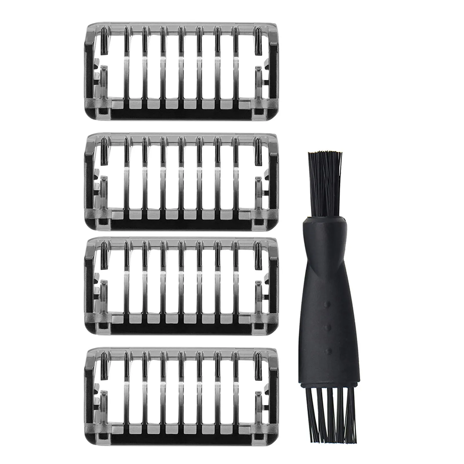 

5 Pack 1 2 3 5mm Guide Comb for Philips Norelco OneBlade Comb Cutting,QP210/50 QP 220 2523 2520 2527 6520