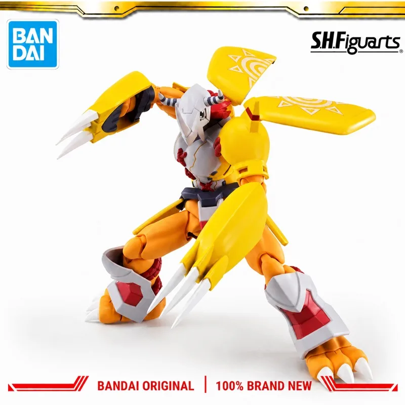 Фото В наличии: Оригинальная фигурка Bandai S.H. Figuarts Digimon Adventure Wargreymon, новая, в коробке, персонаж аниме. №3