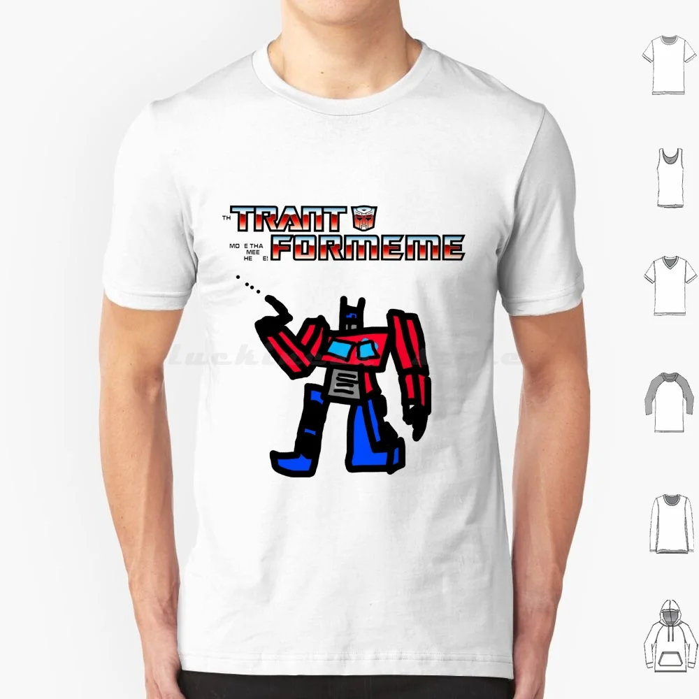 Trant Formeme-Trans Formers But 100% Лучшая футболка хлопок Мужчины Женщины DIY печать мемы