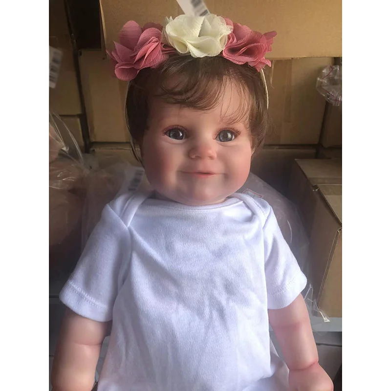 Pаспродажа Полноразмерная Силиконовая Водонепроницаемая Кукла Reborn Maddie, 50 см, ручная Детализация, рисунок с видимыми венами, реалистичный объемный отт... Продажа Полноразмерная Силиконовая Водонепроницаемая Кукла Reborn Maddie, 50 см, ручная Детализация, рисунок с видимыми венами, реалистичный объемный отт...