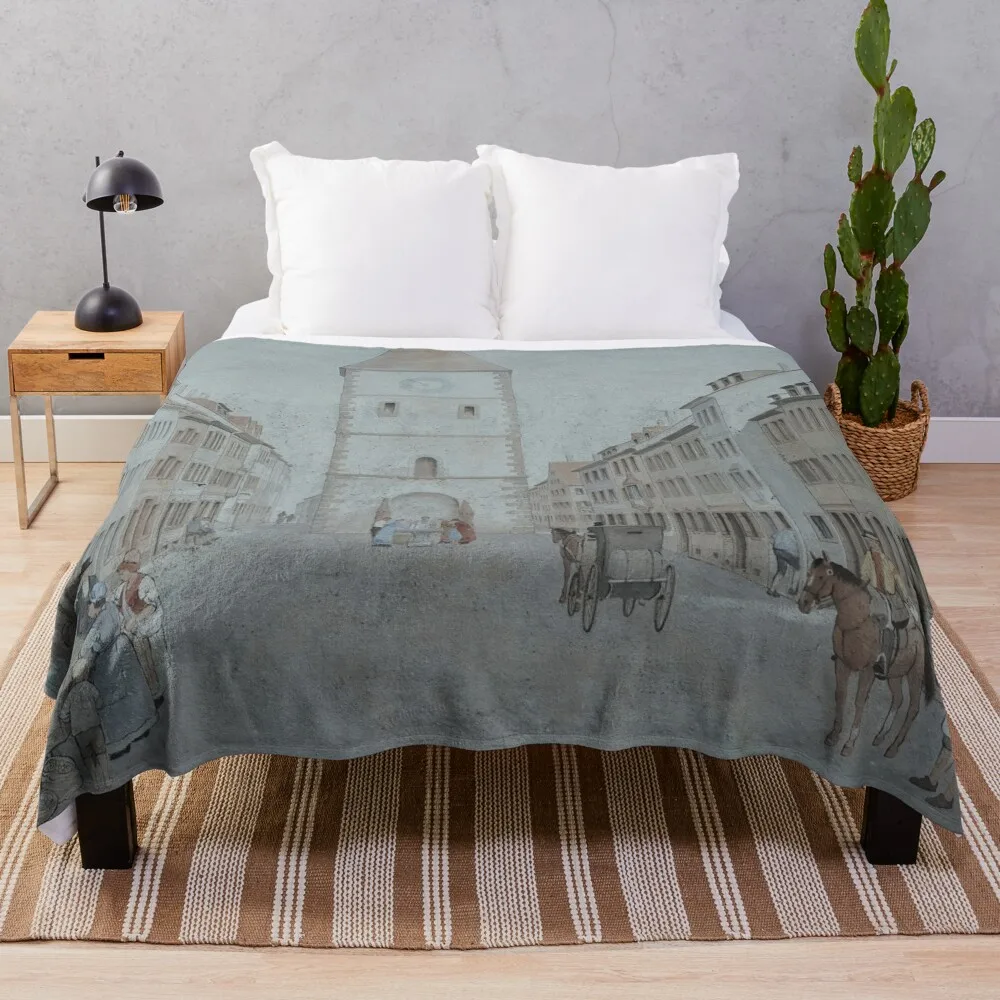 Исторический город собора лихача и видом на даху Баденский-Württemberg область