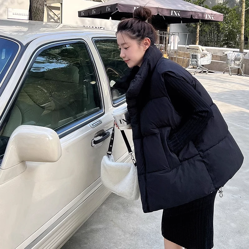 50 00 кг. Дизайнерское пальто больших размеров с воротником-стойкой и хлопковой