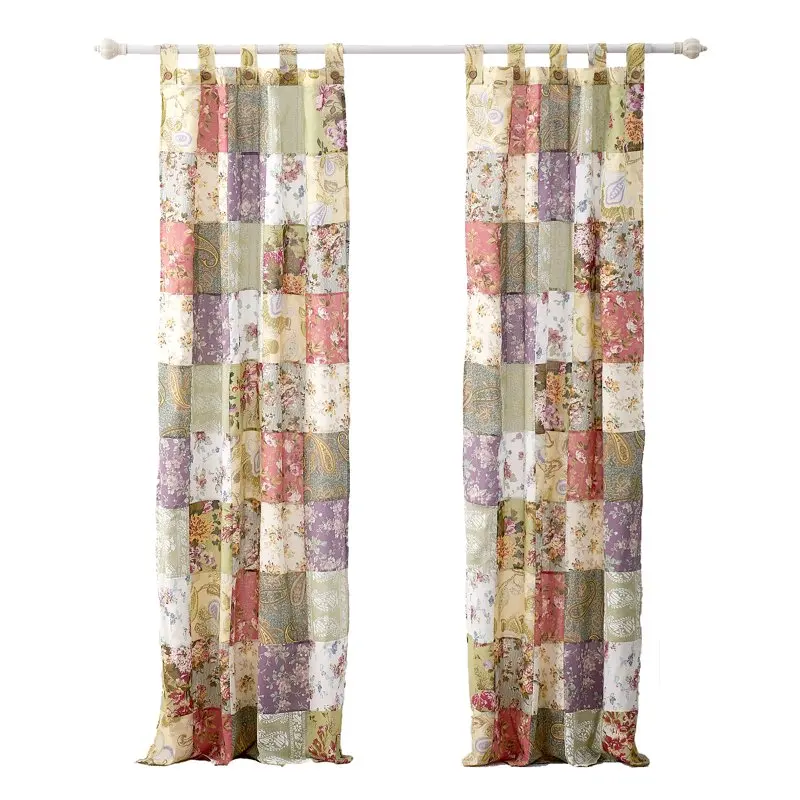 

Carmel Authentic Patchwork Curtain Panel, Set of 2