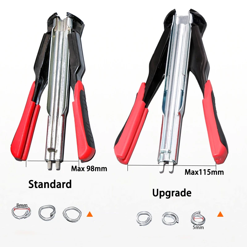 C type manual nail gun Assembling Cage Pliers Chicken Birds Poultry Cages Fence Installation Tool Animal Accessories | Инструменты