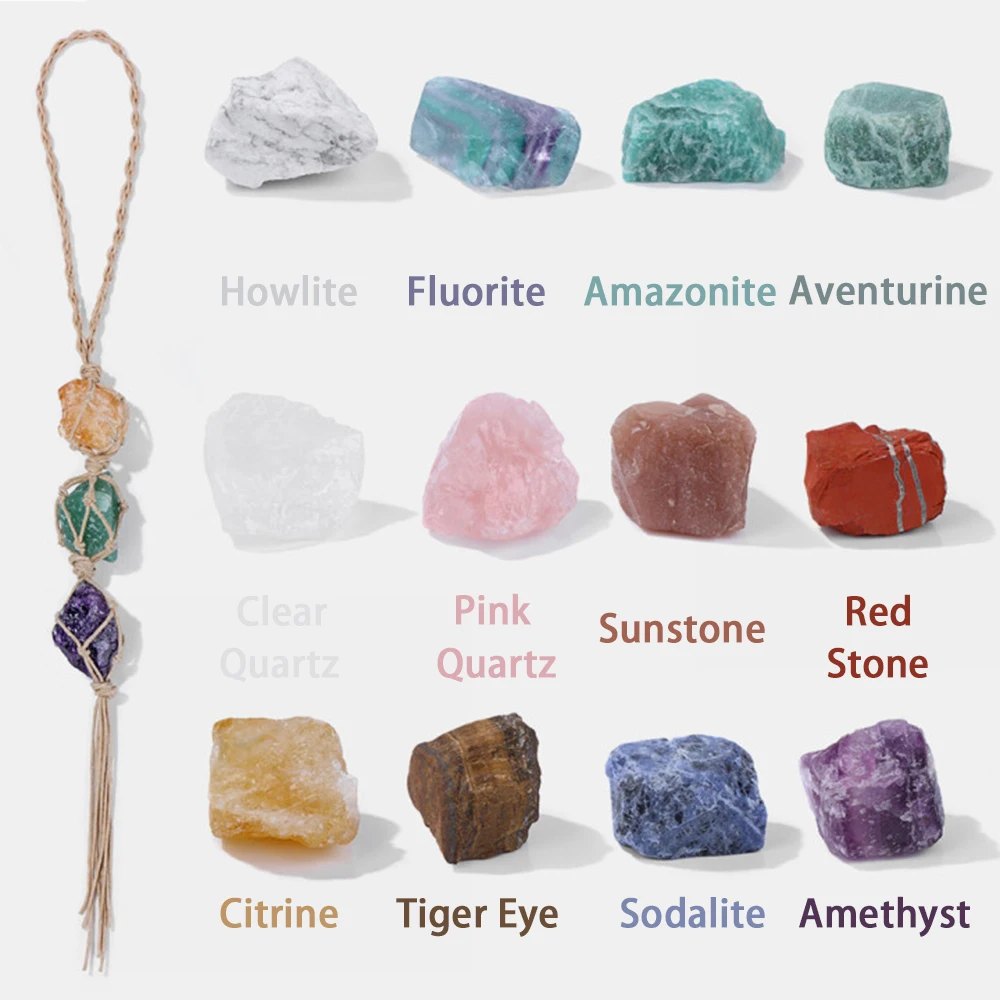 

Natural Raw Rough Original stone Amethysts Quartzs Healing Gems Stone For DIY Hanging Car Charm Home Decor Ornament 20-30mm