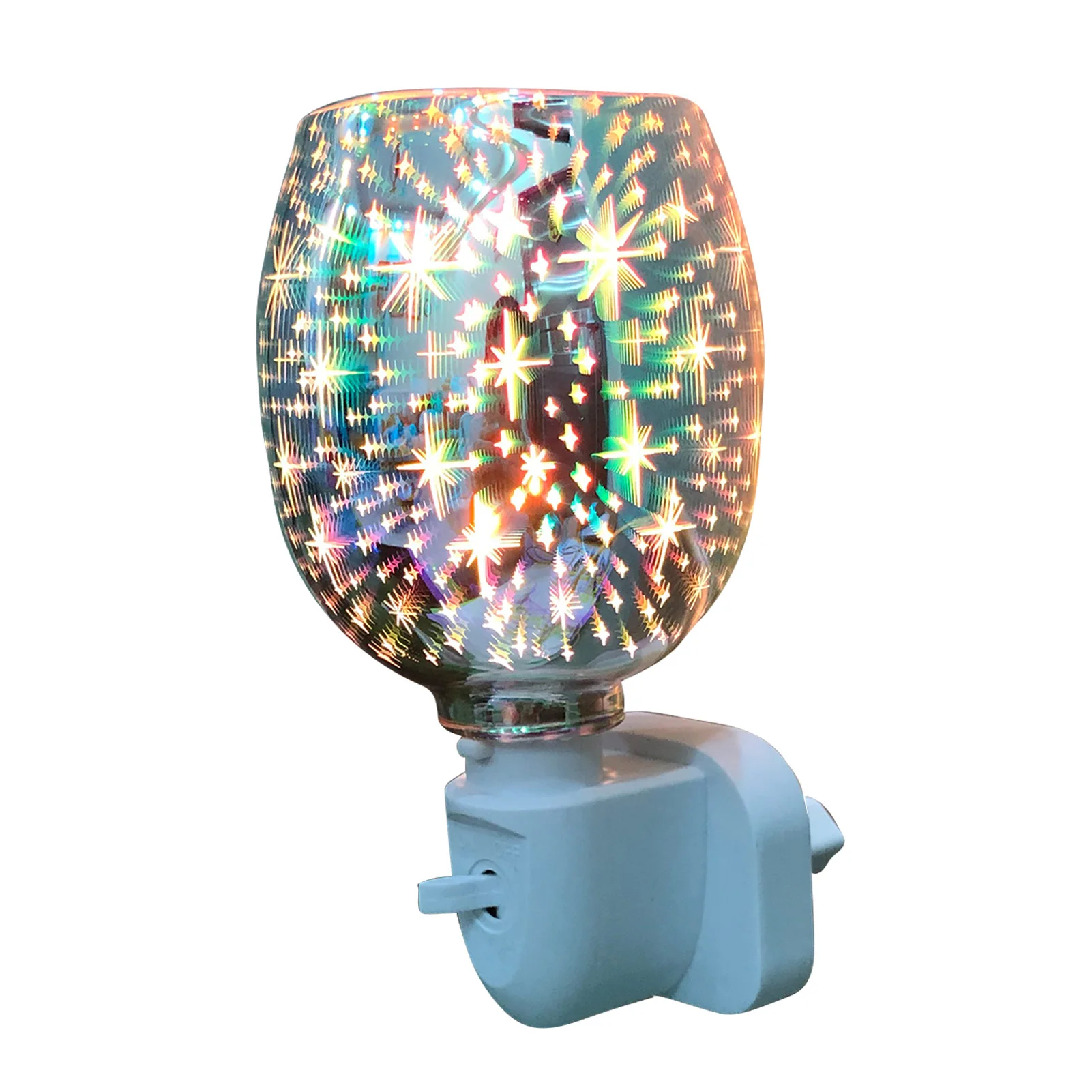 

Fragrance Electric Wax Melt Incense Burner 3D Electric Lamp Night Light Art Aromatherapy Diffuser Wax Warmer Home Bedroom Decor