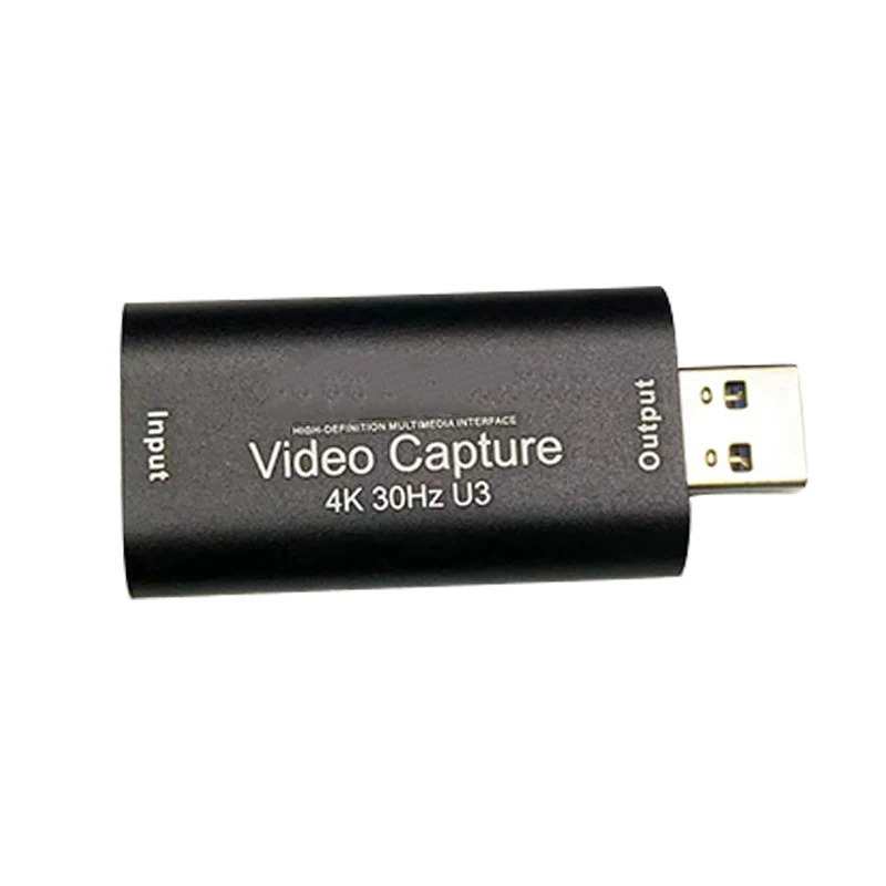 Карта видеозахвата USB 3.0 MS2130 чип 4K30 Гц мини-черная камера для мониторинга
