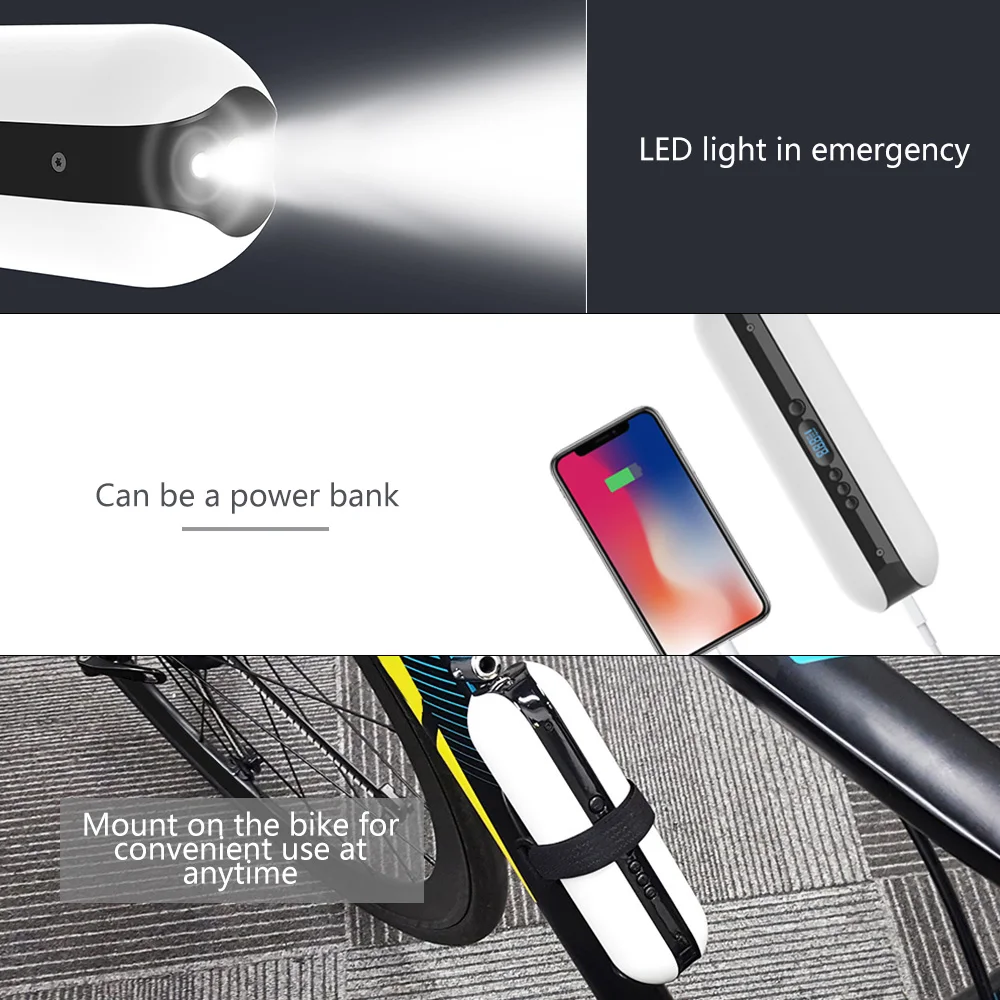 150PSI велосипедный электрический насос давления воздуха перезаряжаемый