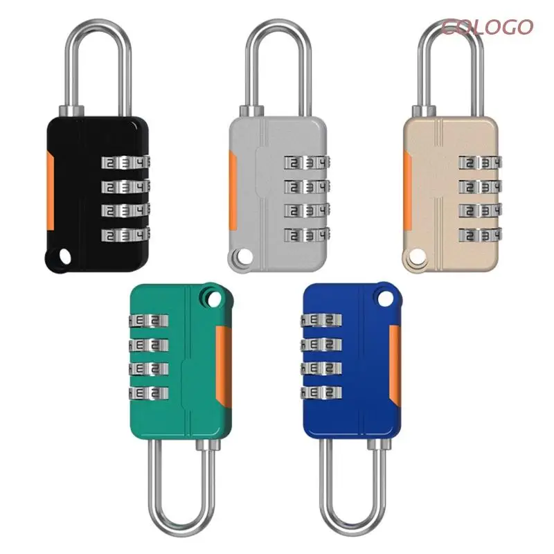 

Zinc Alloy Security Padlock Mini Shackle Lock Set Your Own Combination Lock D0LD