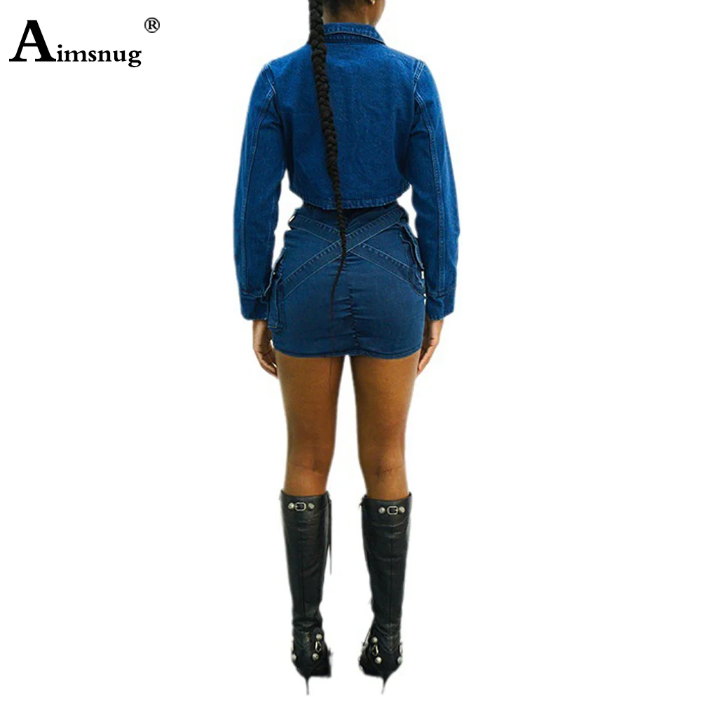 Aimsnug Женские джинсовые юбки