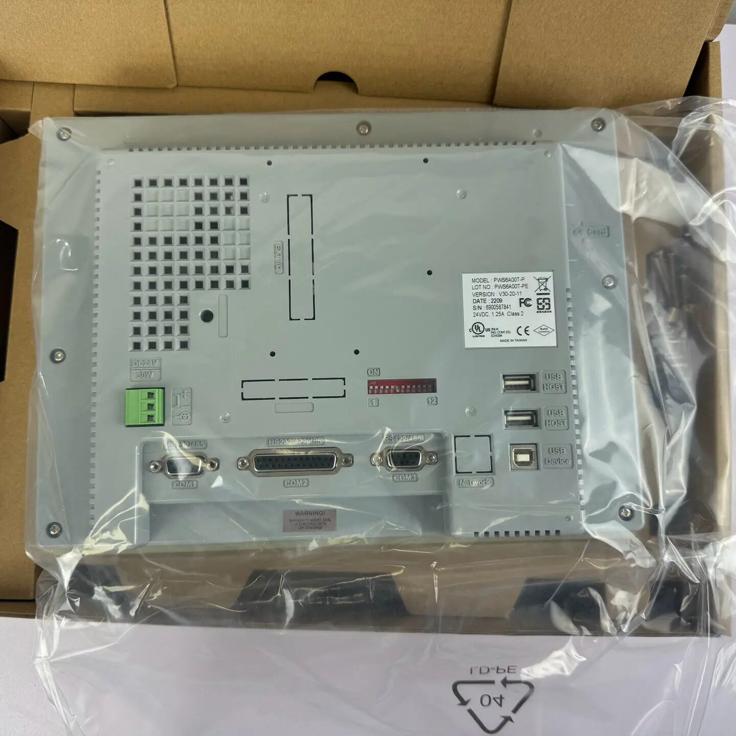 Фото Сенсорный экран HiTech PWS6A00T-P/5610T-S/6600S-S/6700/6710T-P/6800C-P №2