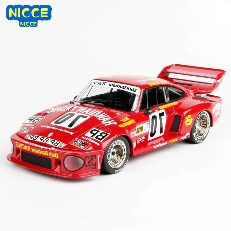 

Nicce 1:18 1979 Porsche 935 24# High Simulation Diecast Car Metal Alloy Model Car Toys for Children Gift Collection