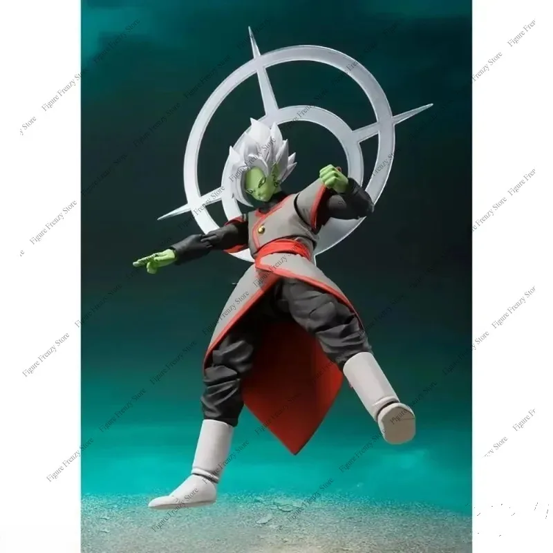 Фото Специальное предложение: Быстрая доставка! Оригинальная фигурка Bandai Dragon Ball Z S.H.Figuarts Zamasu, 14 см, для коллекционеров аниме. №4