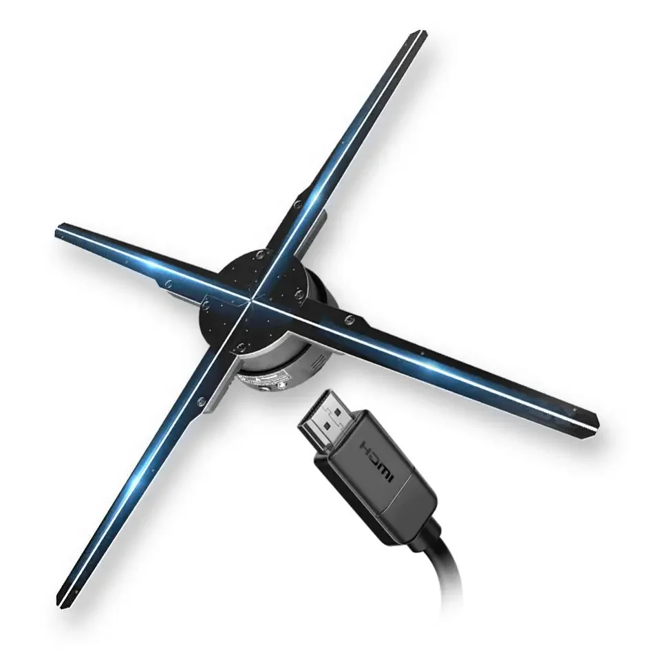 65 см большой 3d вентилятор голограмма синхронизация компьютер интерактивный