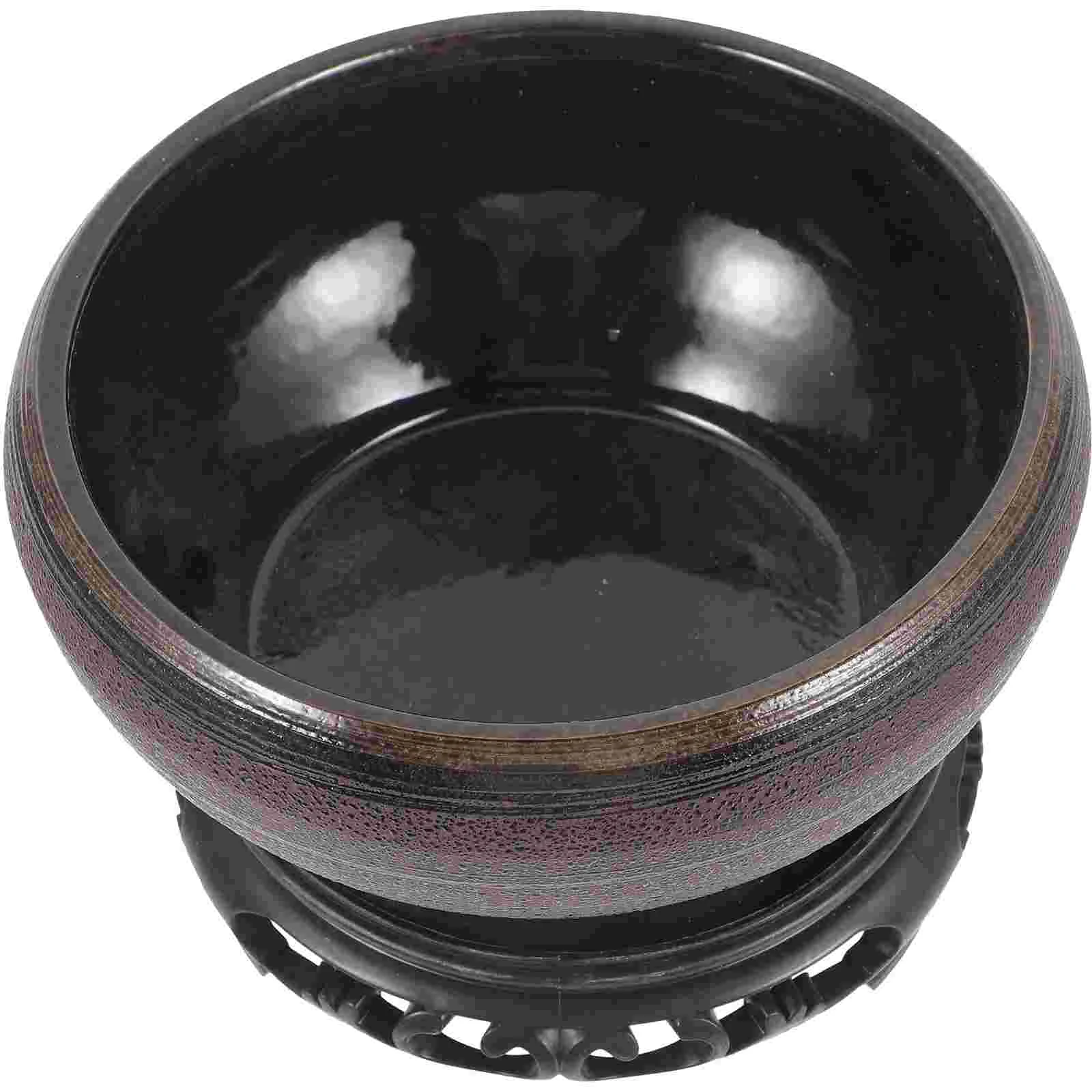 

Flower Pot Decorative Flowerpot Water Lily Pots Ceramic Daffodil Hydroponic Planter Wood